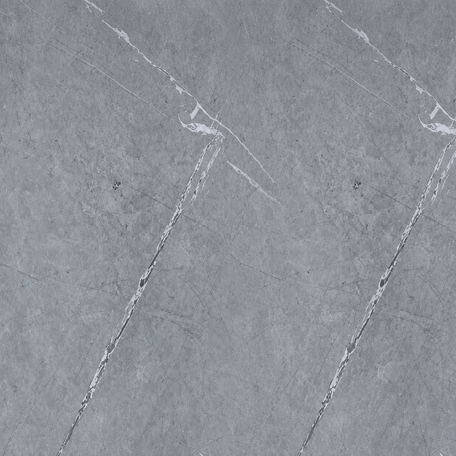 Close-up view revealing natural-looking grey patterns and subtle tonal variations across a smooth decorative surface