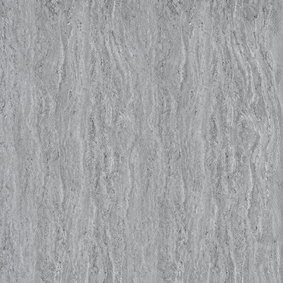 Close-up view revealing varied charcoal and soft grey veining across a smooth decorative surface