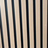 Natural Oak 60 × 240 × 1.5cm Acoustic Wall Panel