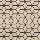 Close-up of a 60 × 240 × 1.7cm oak acoustic panel highlighting natural grain patterns and raised block detailing