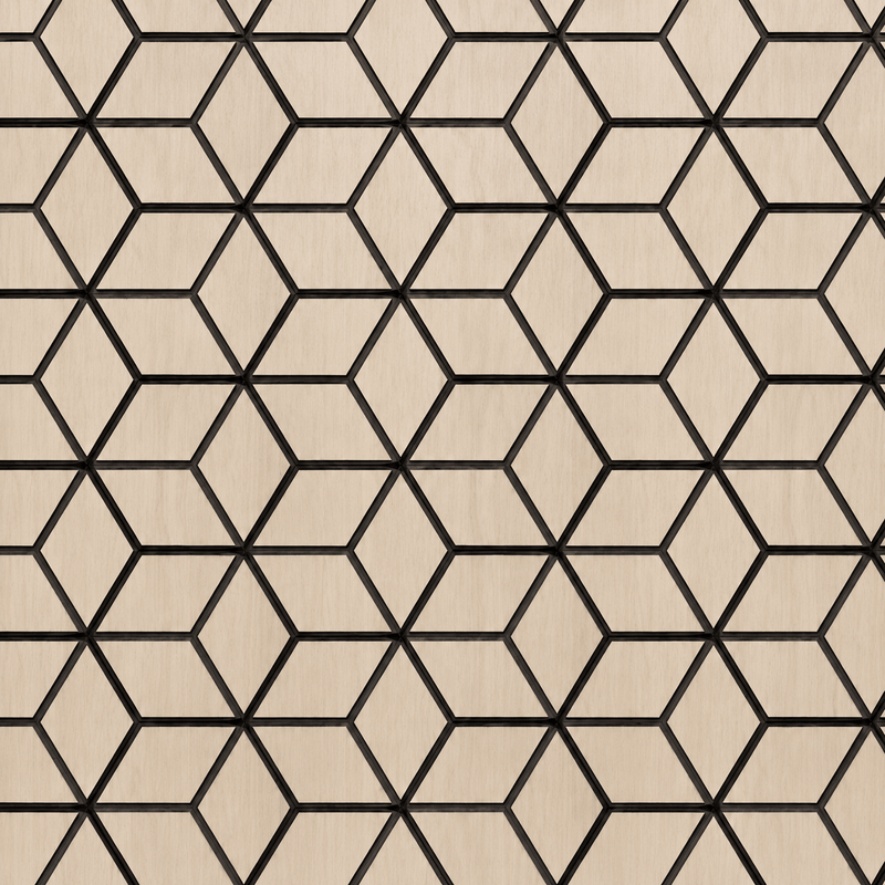 Oak Acoustic Block Wall Panel - ashlynconcepts