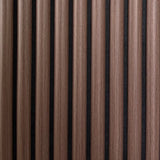 Walnut Wide Slat Acoustic Wall Panel