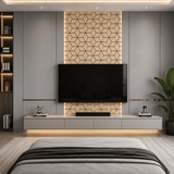Dark Oak Acoustic Block Wall Panel - ashlynconcepts