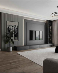 Dark Grey Acoustic Panel