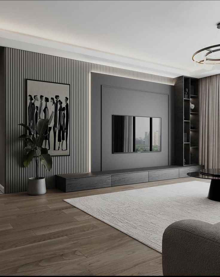 Dark Grey Acoustic Panel