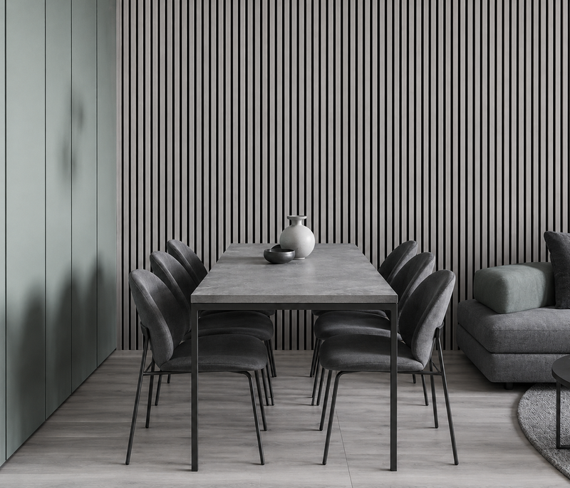 Grey Acoustic Wall Panel - Ashlynconcepts